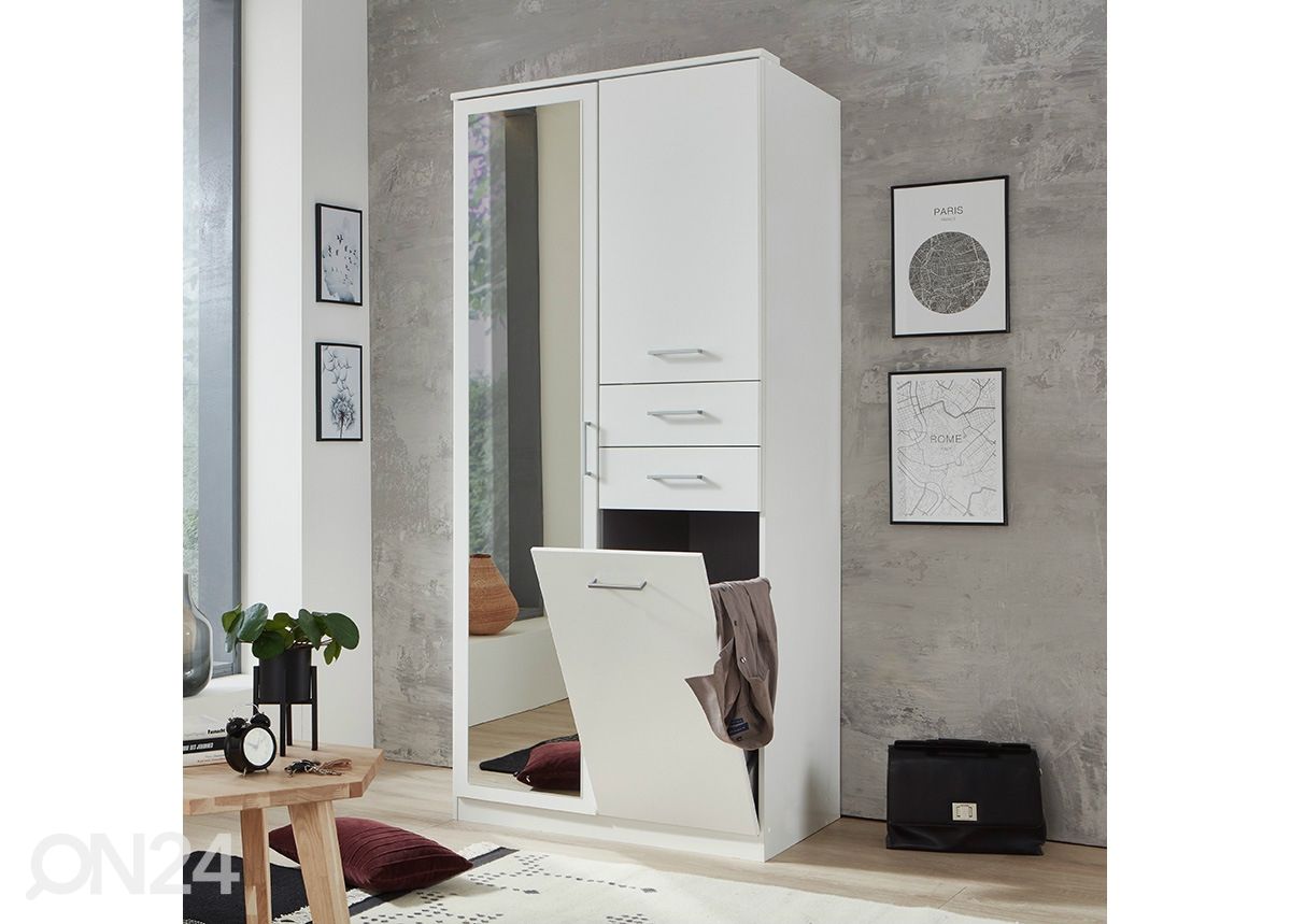 Riidekapp Frankfurt 90 cm suurendatud