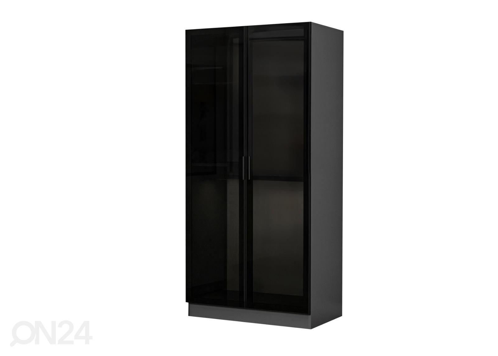 Riidekapp Glass 90 cm suurendatud