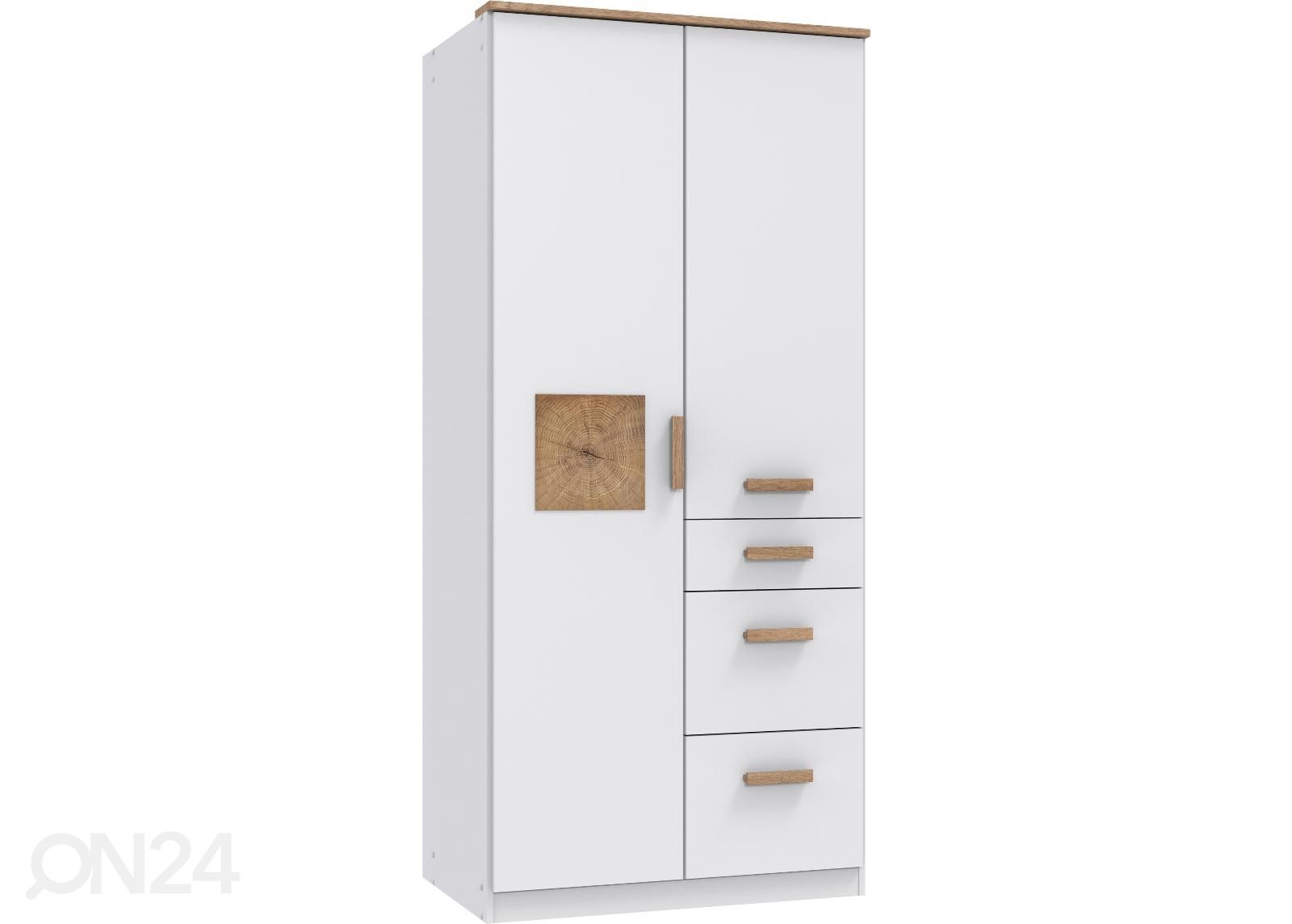 Riidekapp Gotland 90 cm suurendatud