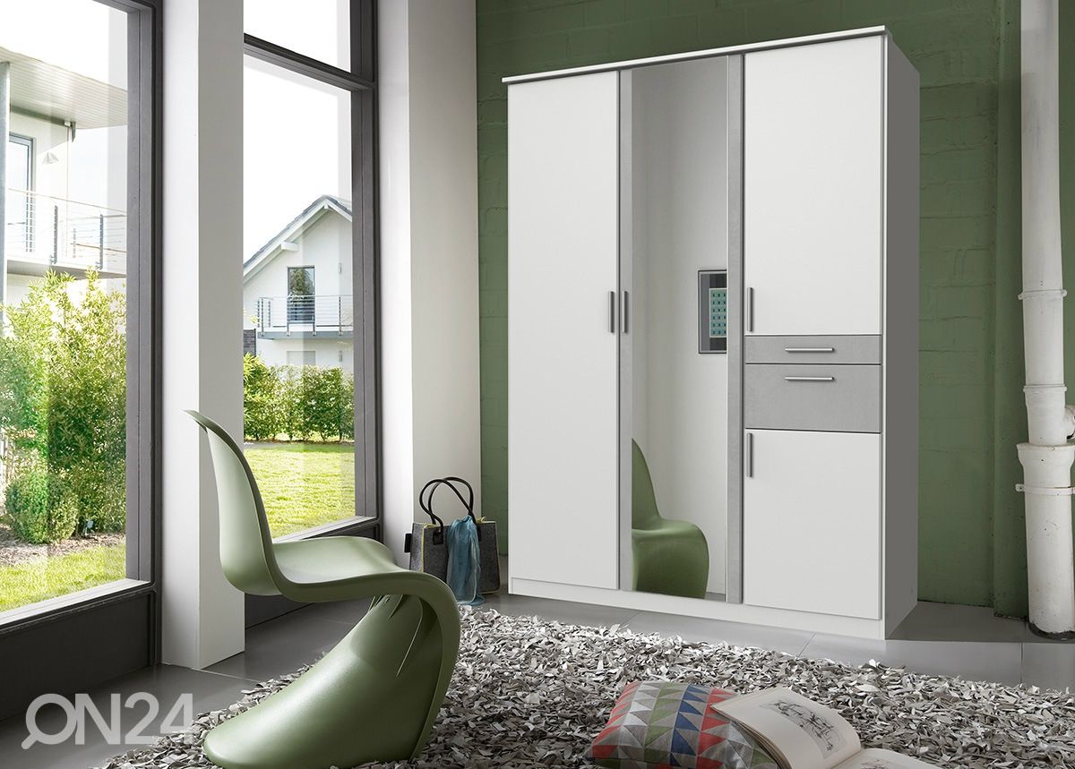 Riidekapp Koblenz 135 cm suurendatud