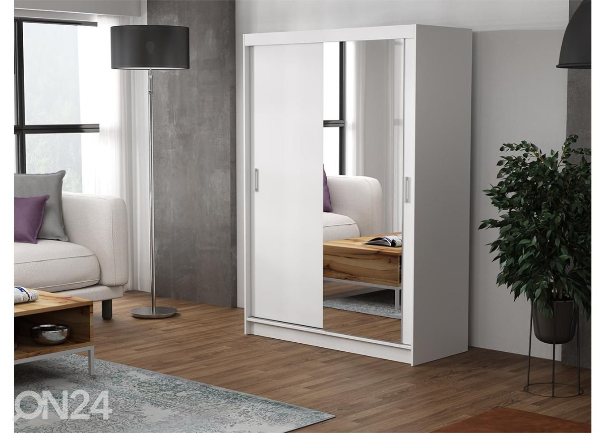 Riidekapp lükandustega 150 cm suurendatud