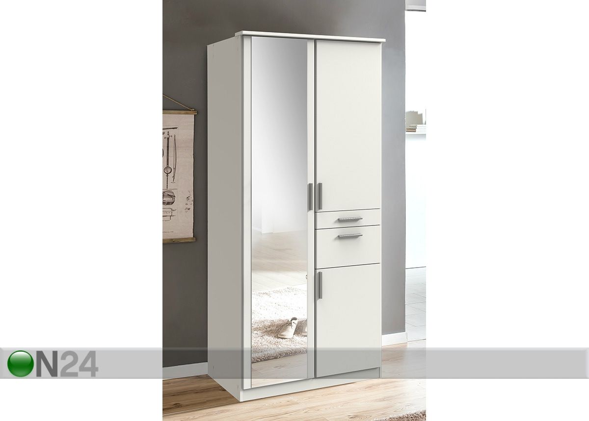 Riidekapp Mainz 90 cm suurendatud
