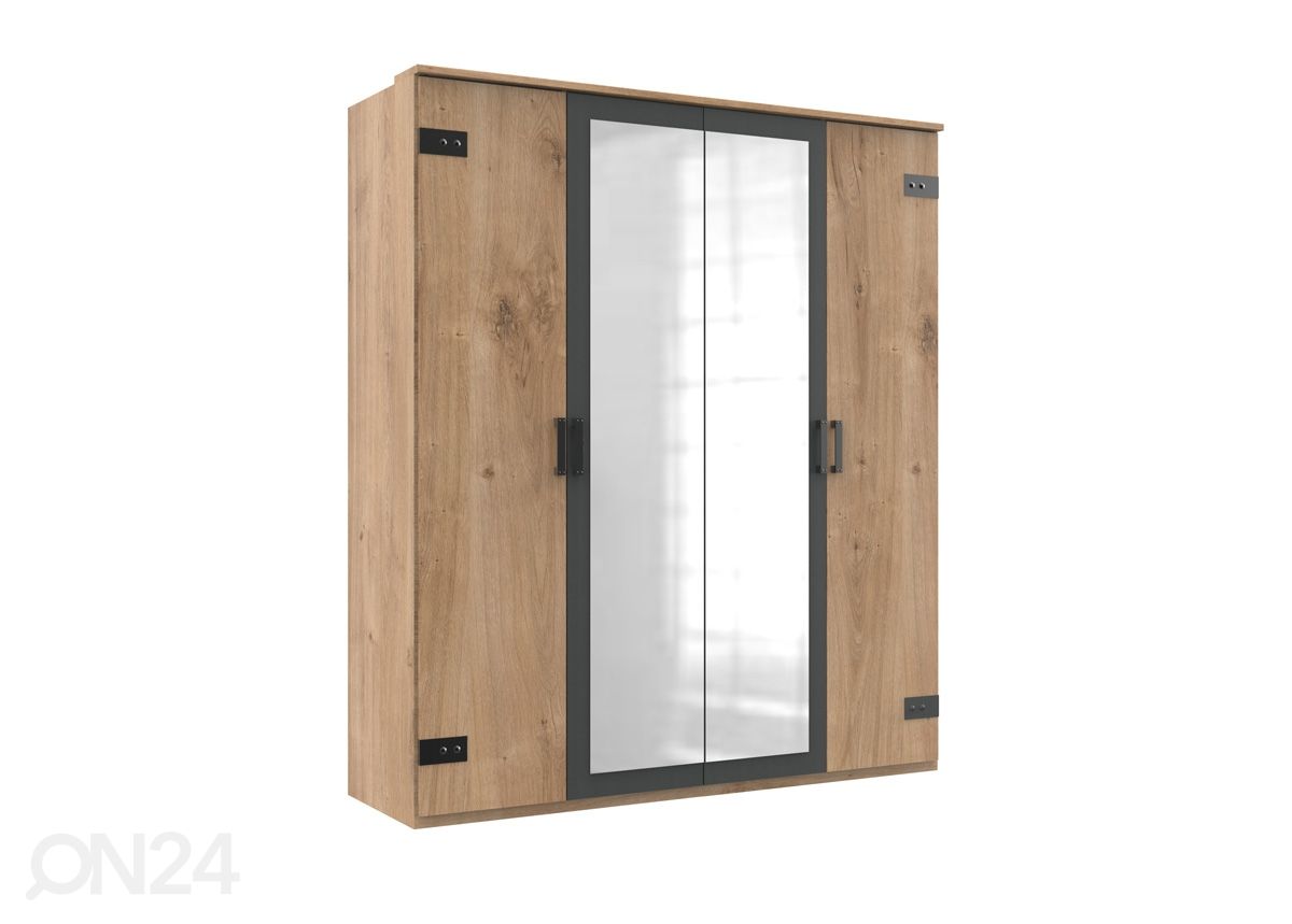 Riidekapp Malmö 180 cm suurendatud
