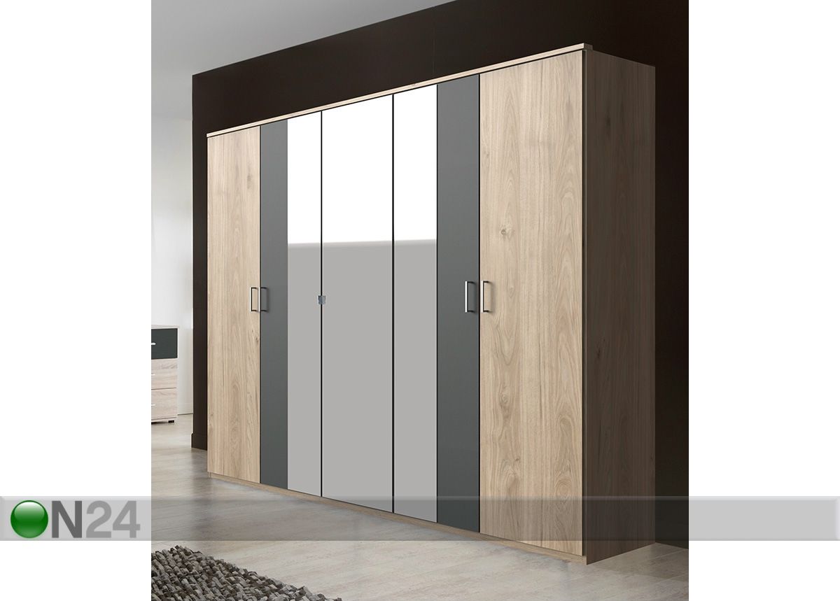 Riidekapp Neapel 225 cm suurendatud