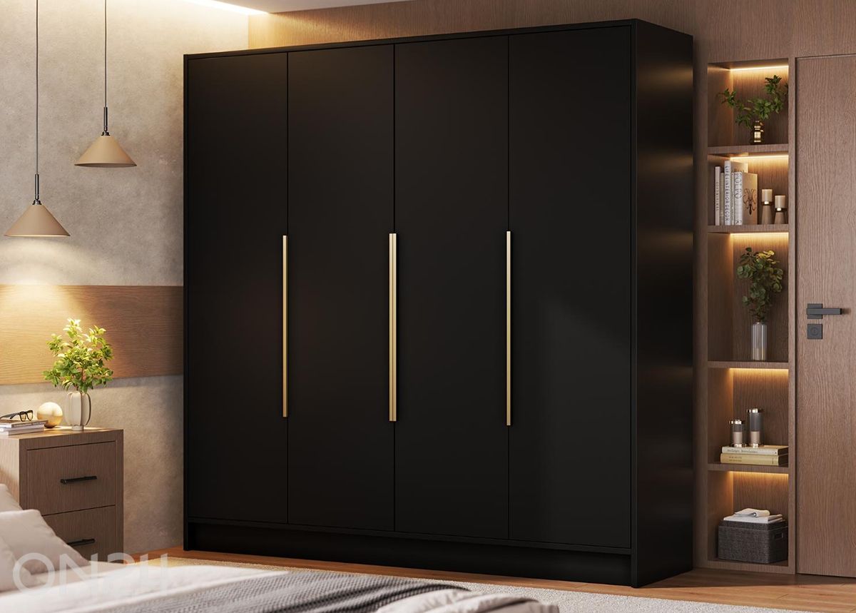 Riidekapp Palladio 200 cm suurendatud