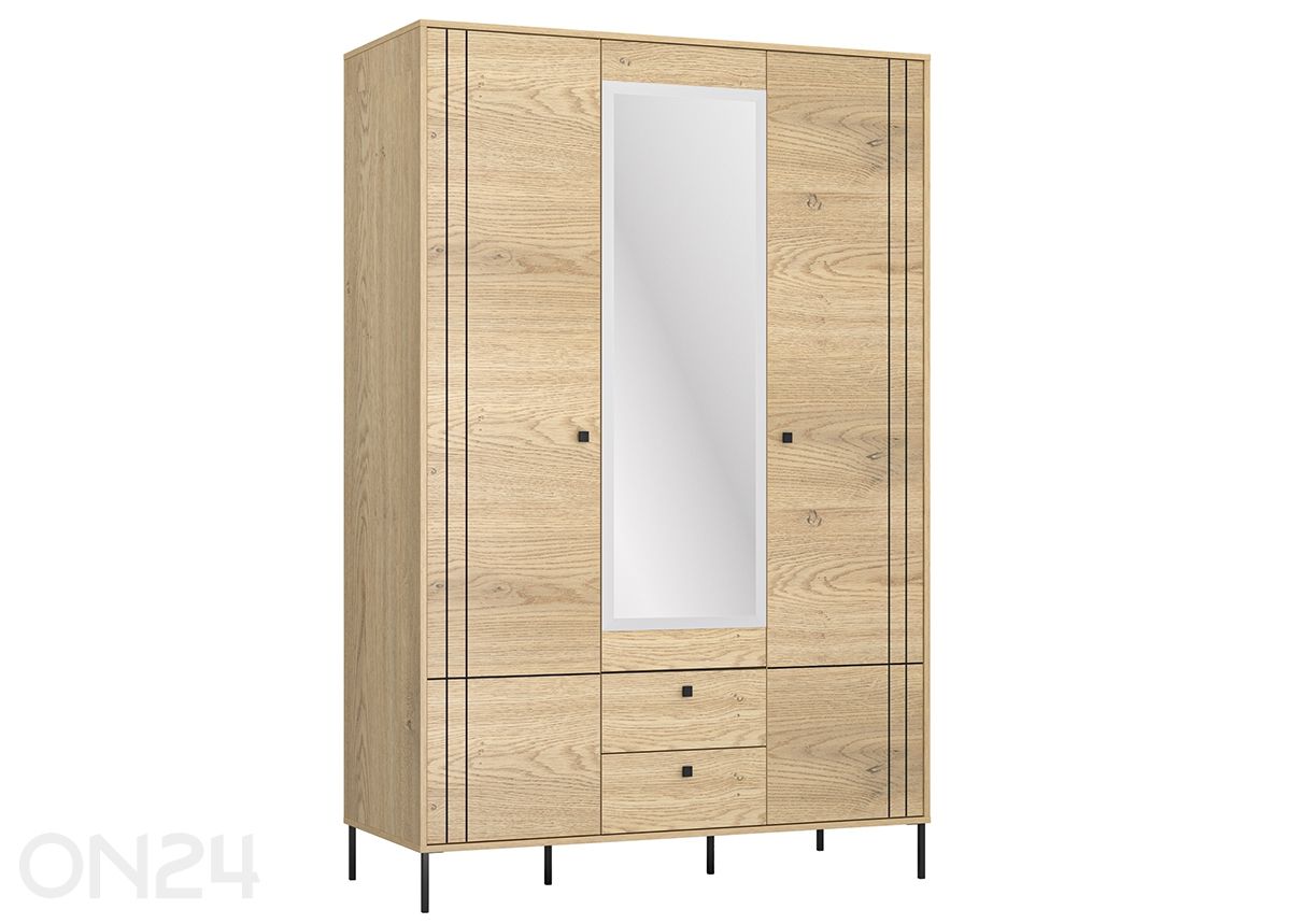Riidekapp peegliga Cross Line suurendatud