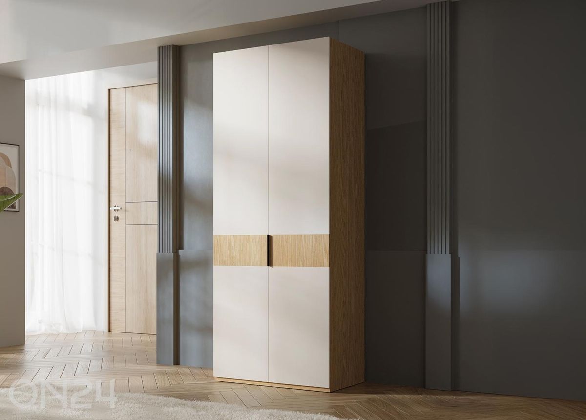 Riidekapp Soreno 90 cm suurendatud