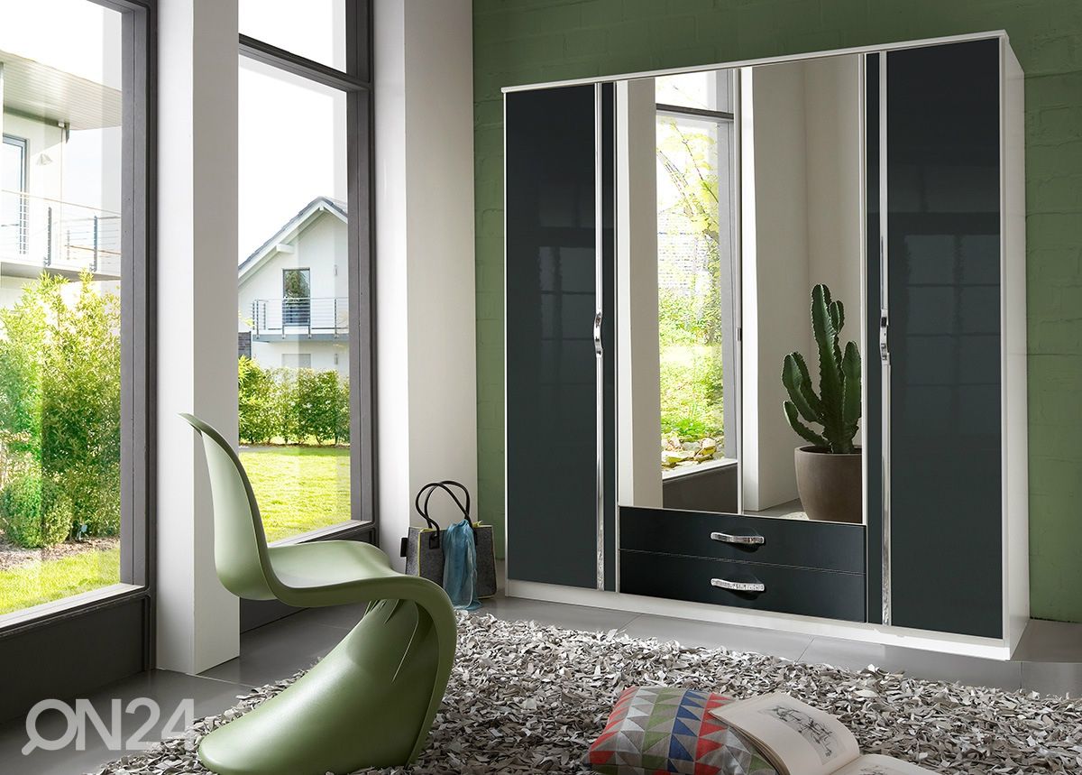 Riidekapp Trio 180 cm suurendatud