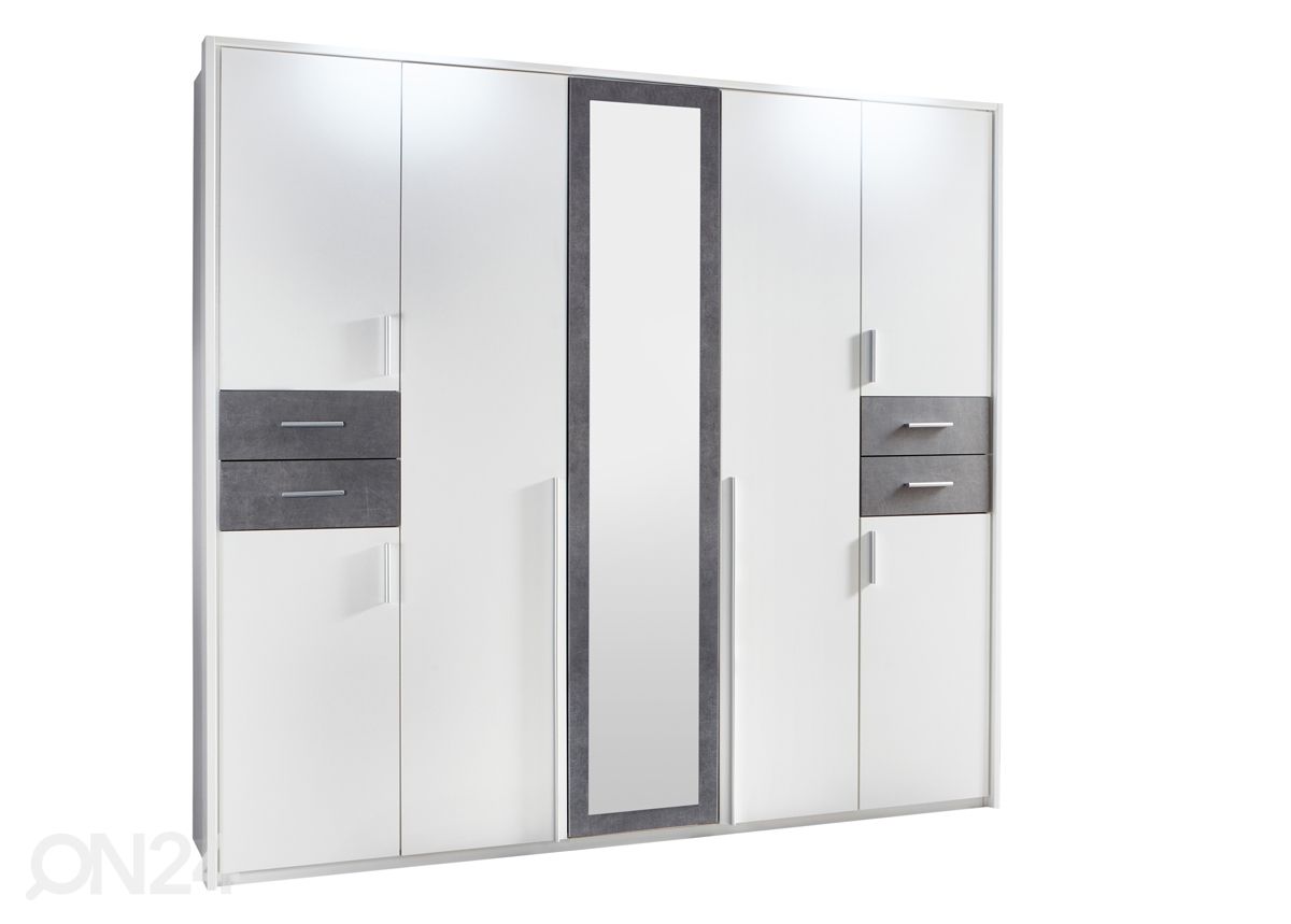 Riidekapp Vegas 225 cm + raam suurendatud
