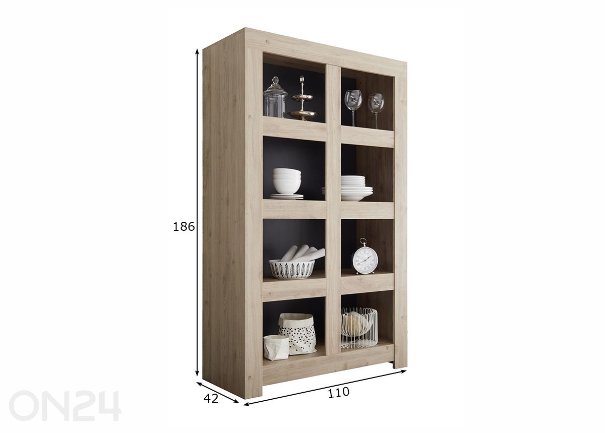 Riiul Firenze suurendatud mõõdud