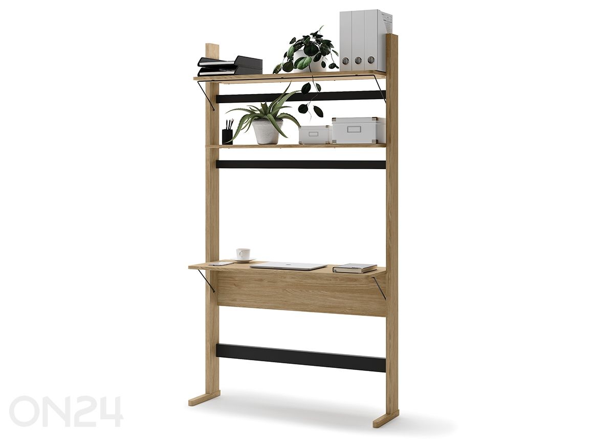 Riiul/kirjutuslaud Ollie suurendatud