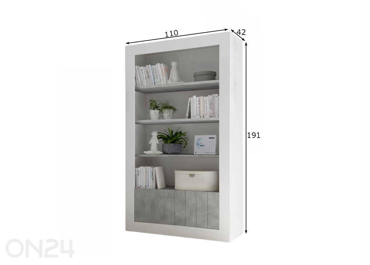 Riiul Urbino suurendatud mõõdud