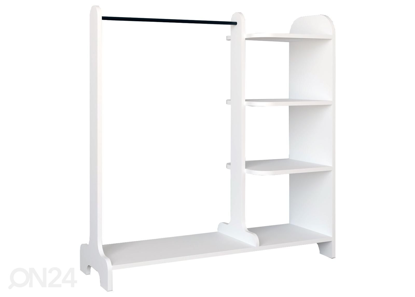 Riiuliga riidenagi/stange Lempu 106 cm suurendatud