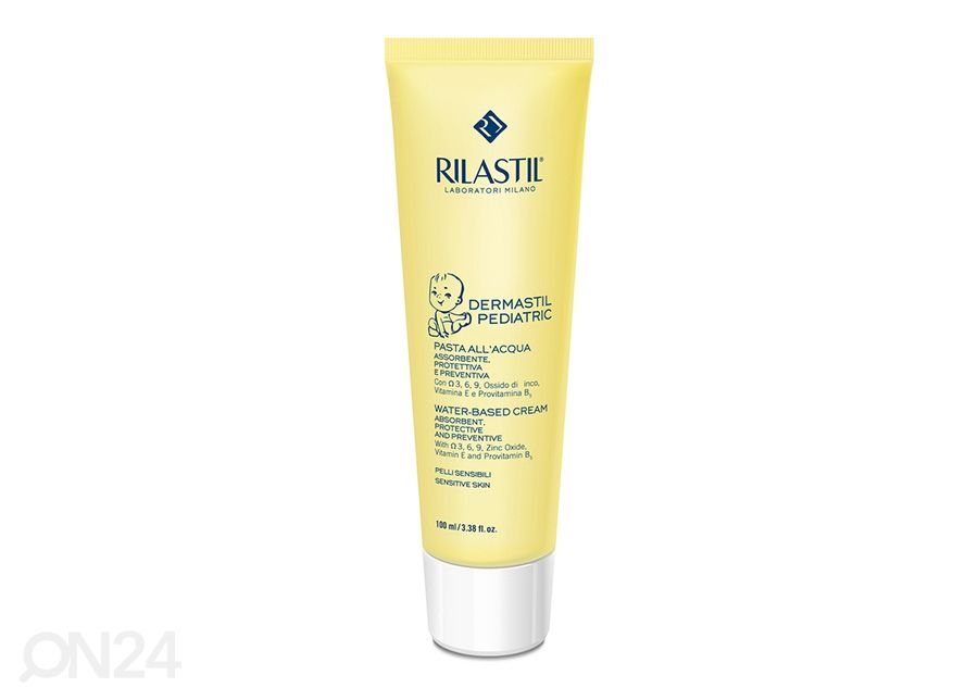 Rilastil Dermastil Pediatric hooldav mähkmekreem 100g suurendatud