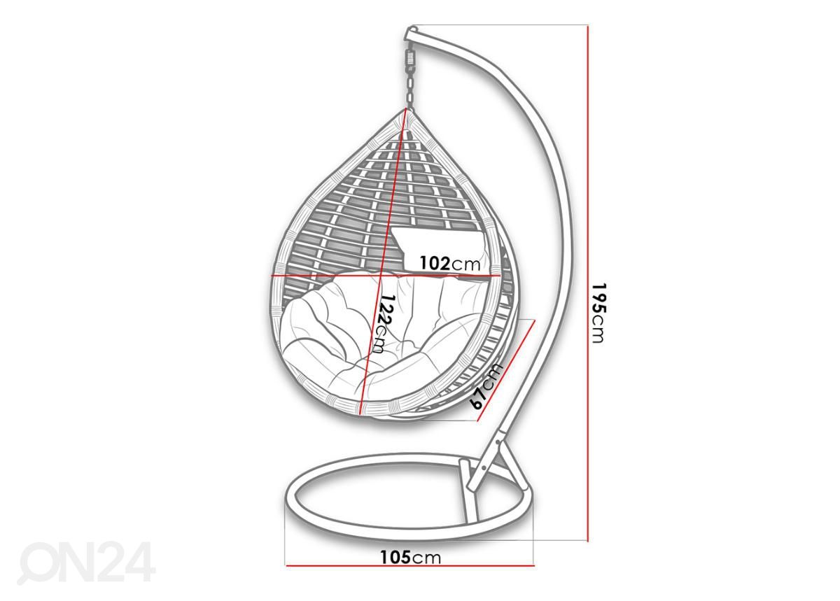 Ripptool suurendatud mõõdud