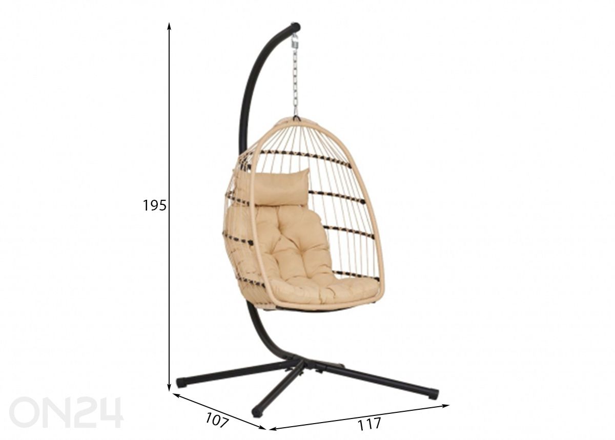 Ripptool kandejalaga suurendatud mõõdud