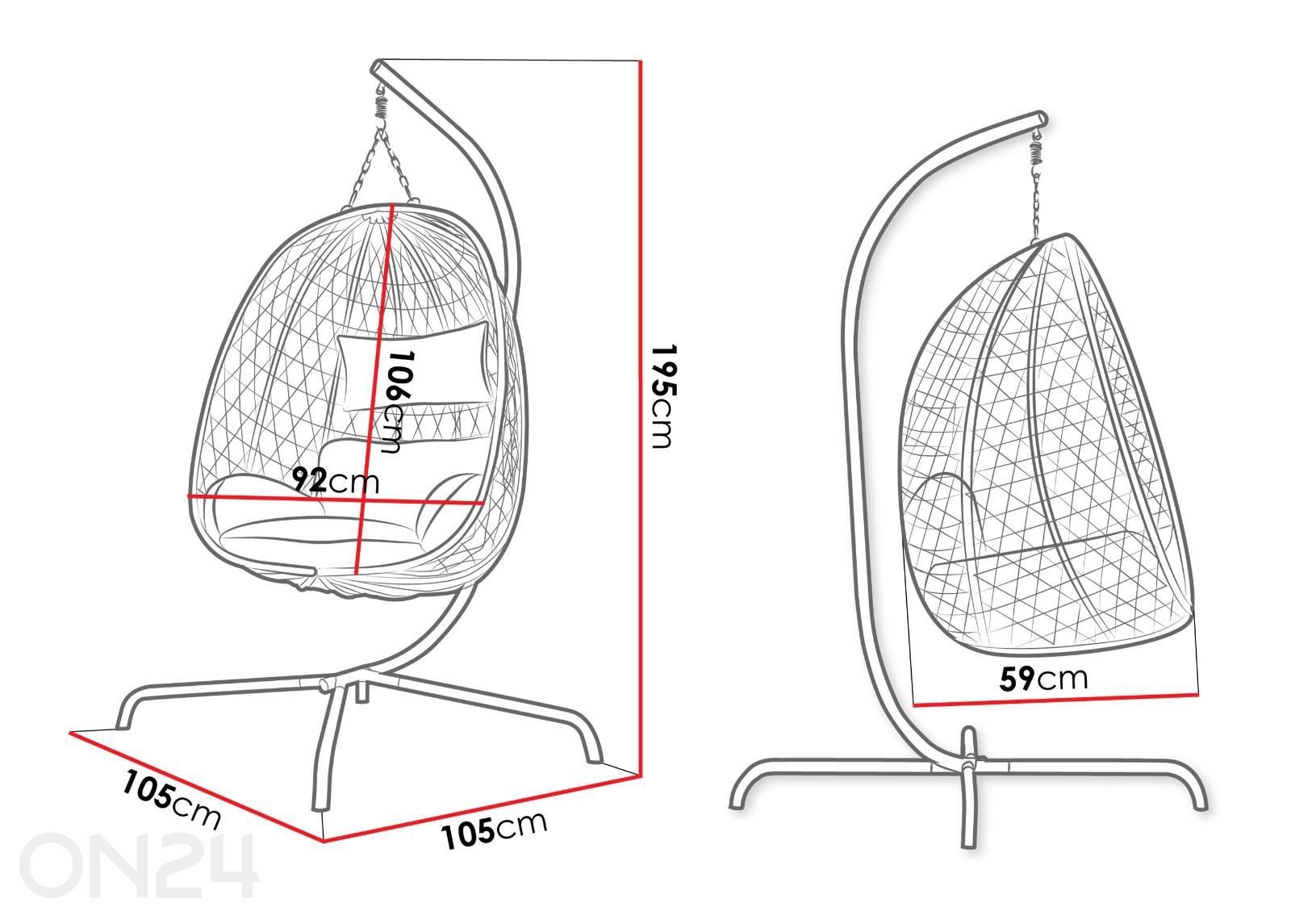 Ripptool Liwebo suurendatud mõõdud