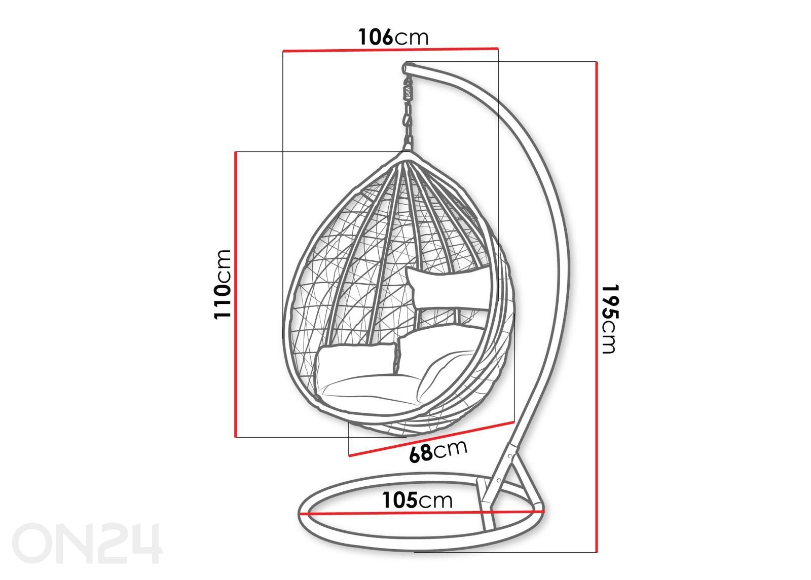 Ripptool SAVONA suurendatud mõõdud