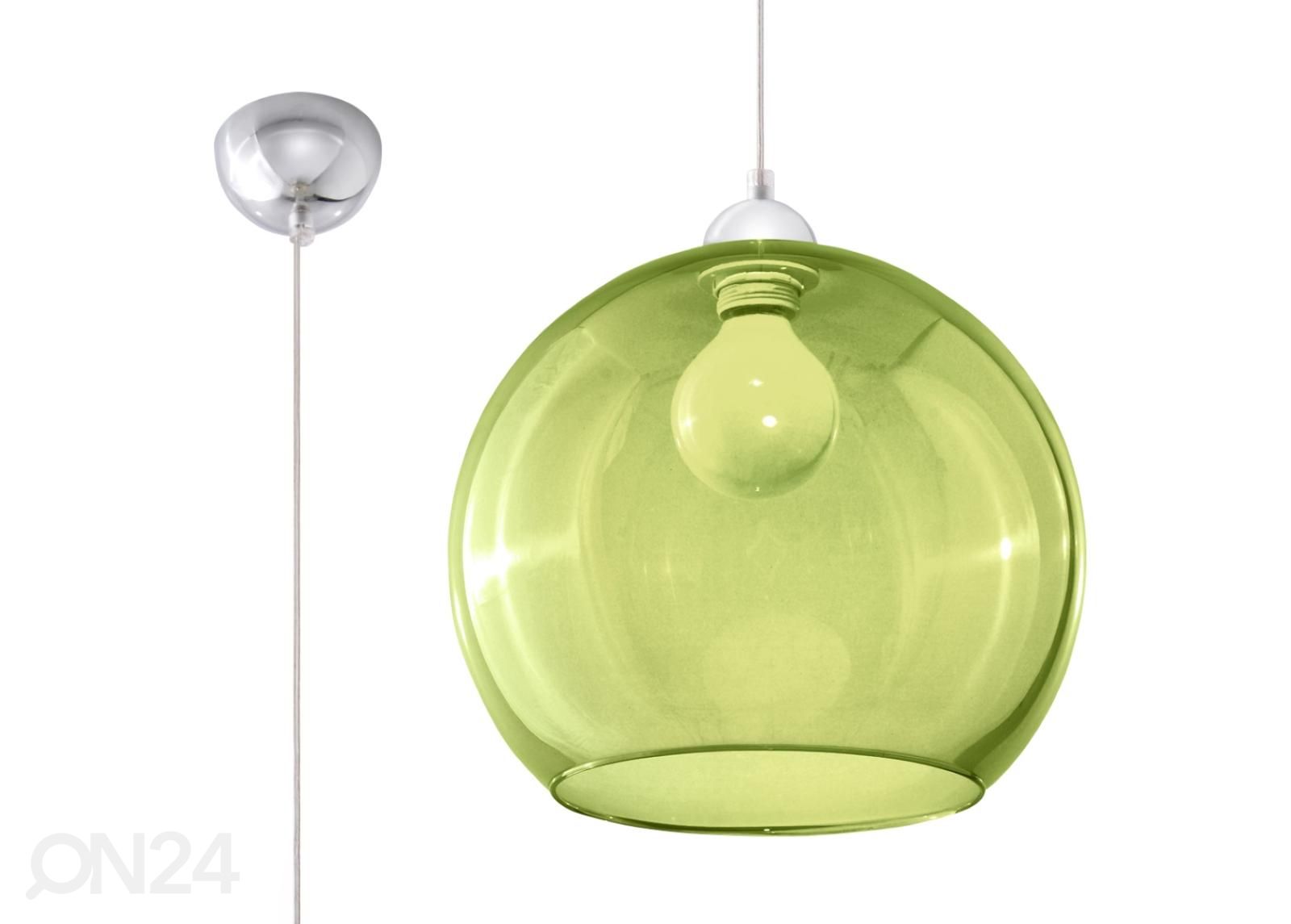 Rippvalgusti Ball, roheline suurendatud