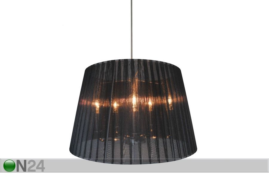 Rippvalgusti Blois Black Ø45 cm suurendatud