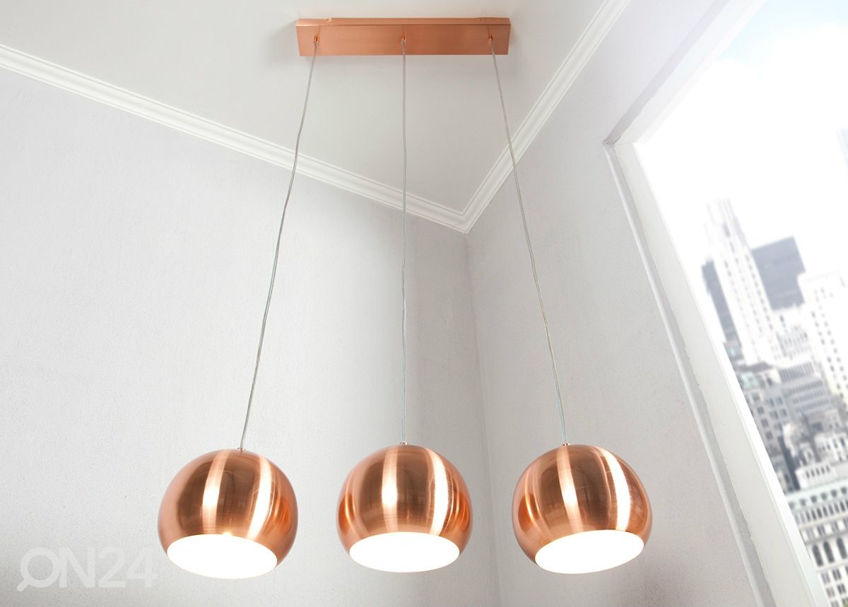 Rippvalgusti Copper Ball suurendatud
