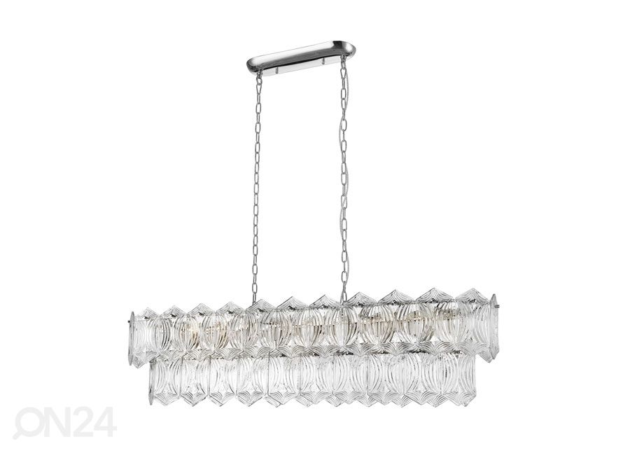 Rippvalgusti Corato Chrome 115 cm suurendatud