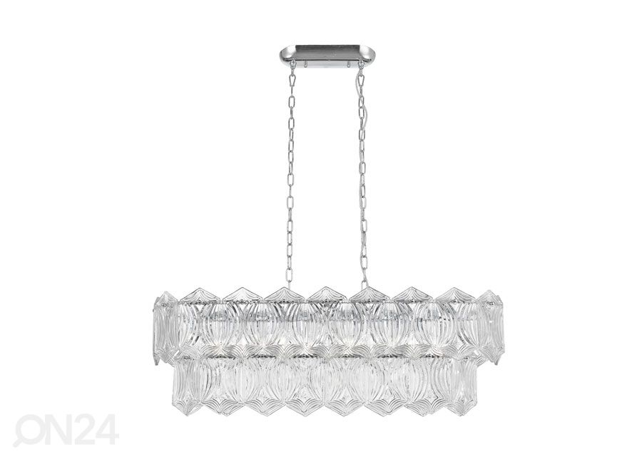 Rippvalgusti Corato Chrome 85 cm suurendatud