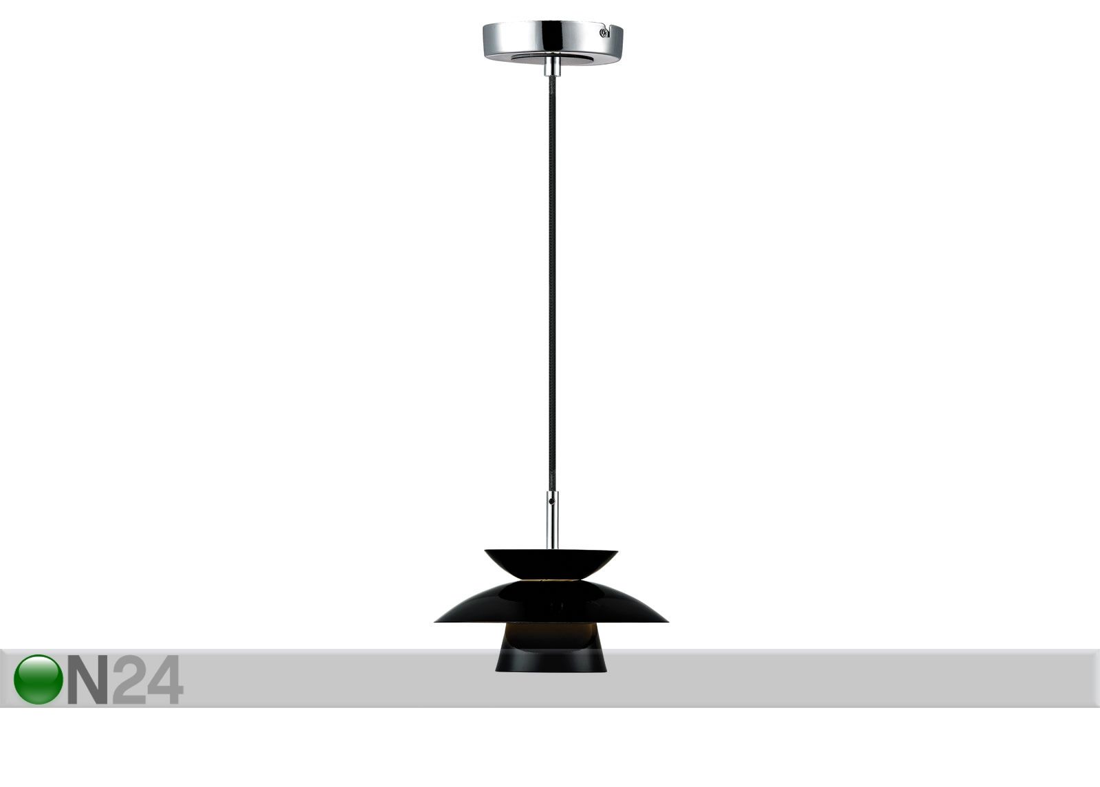 Rippvalgusti Dallas Metal Ø 18 cm suurendatud