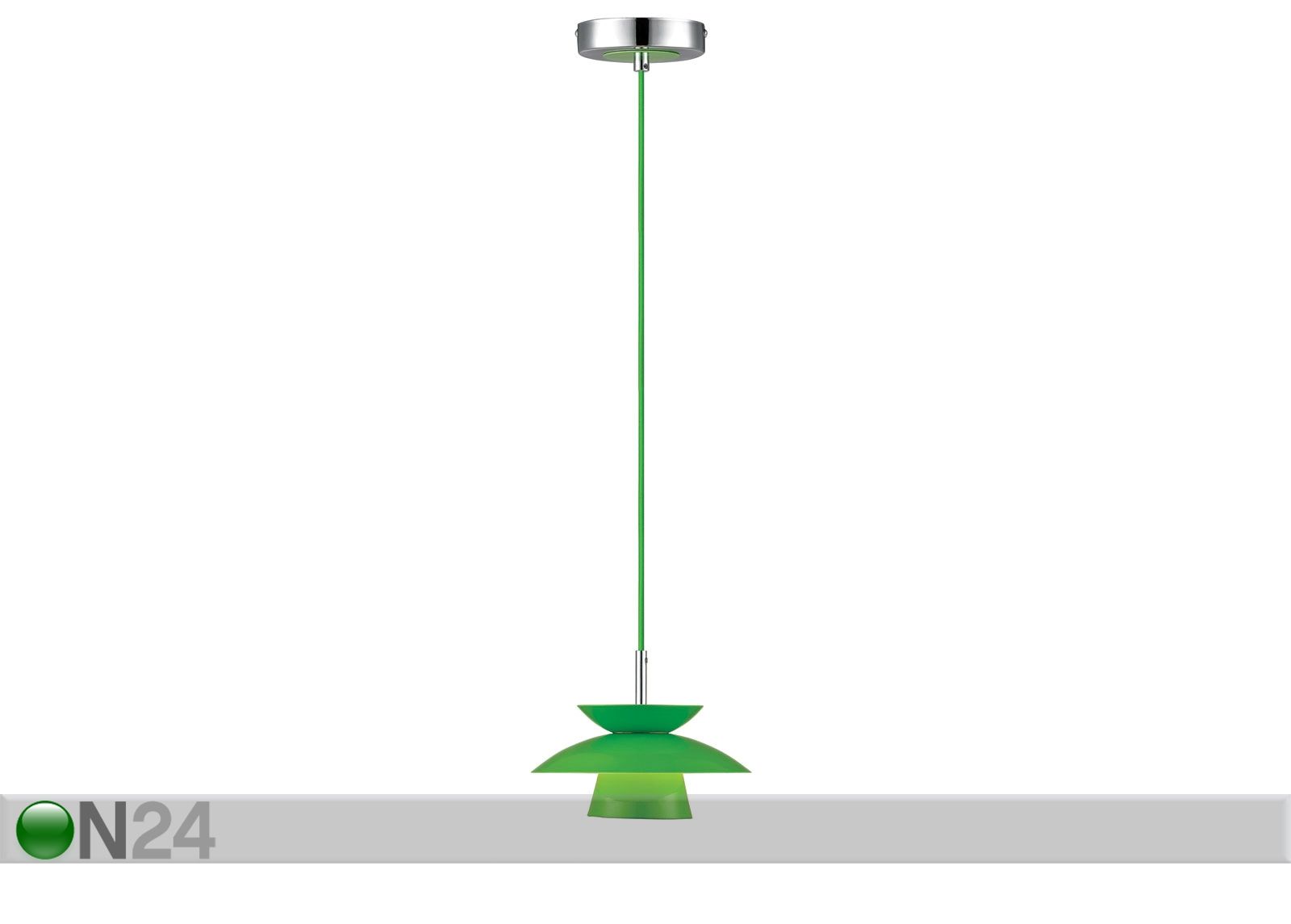 Rippvalgusti Dallas Metal Ø 18 cm suurendatud