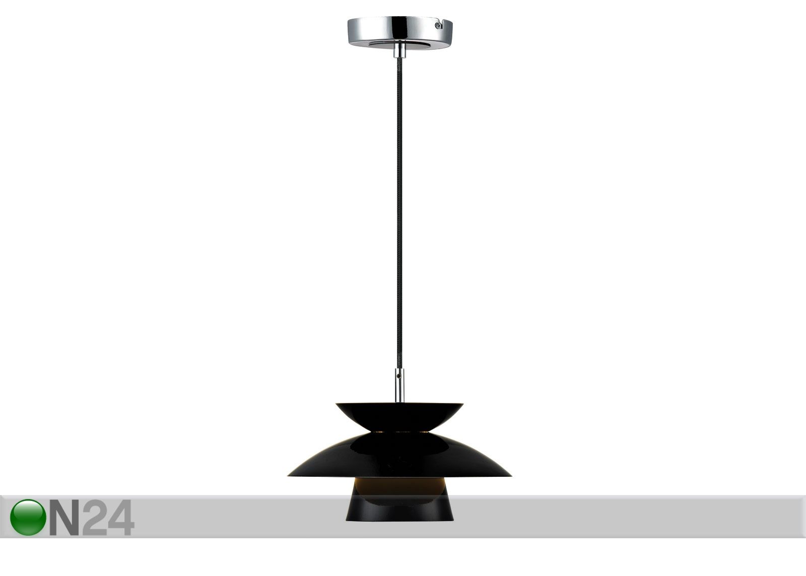 Rippvalgusti Dallas Metal Ø 24 cm suurendatud
