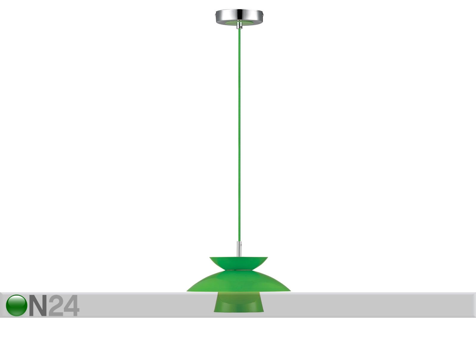 Rippvalgusti Dallas Metal Ø 24 cm suurendatud