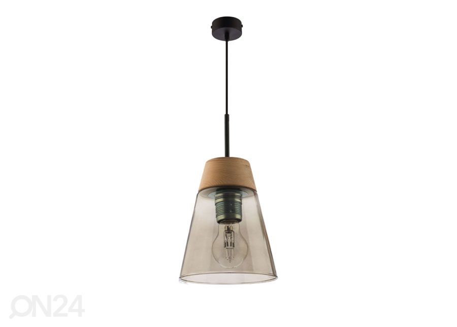 Rippvalgusti Domino Smoky Ø 23 cm suurendatud