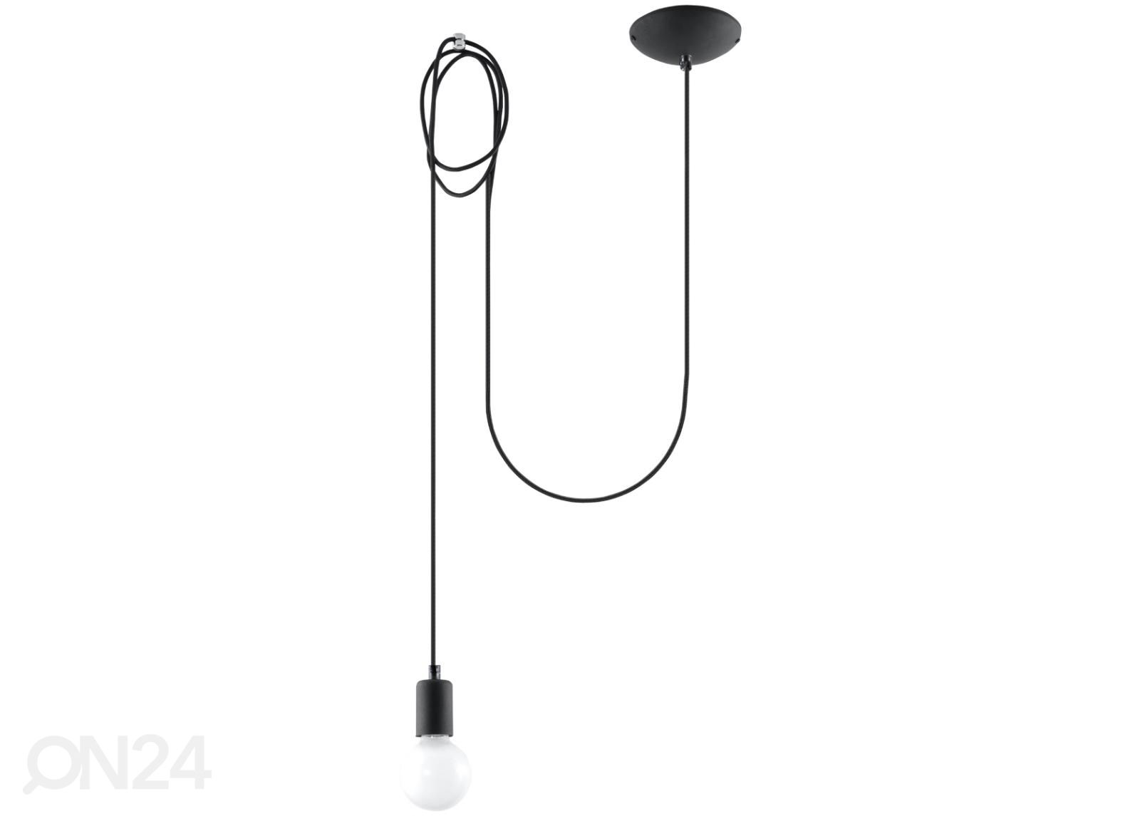 Rippvalgusti Edison 1, must suurendatud