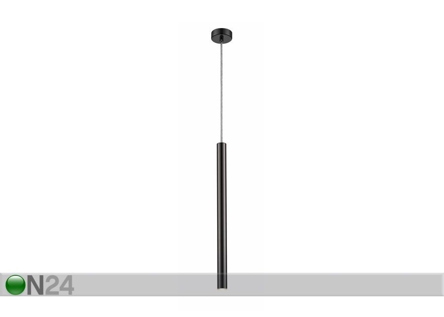 Rippvalgusti Loya Black LED suurendatud