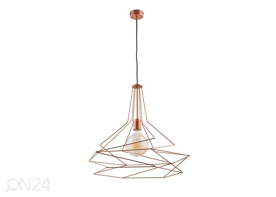 Rippvalgusti Oro Copper Ø 56 cm suurendatud