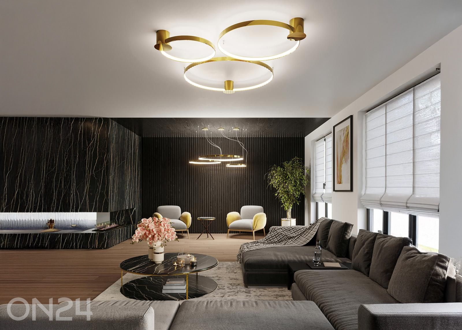 Rippvalgusti Rio 78, poleeritud kuld suurendatud