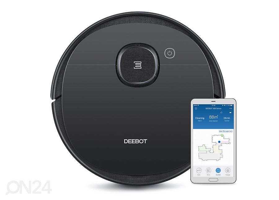 Robottolmuimeja mopiga ECOVACS DEEBOT OZMO 950 suurendatud