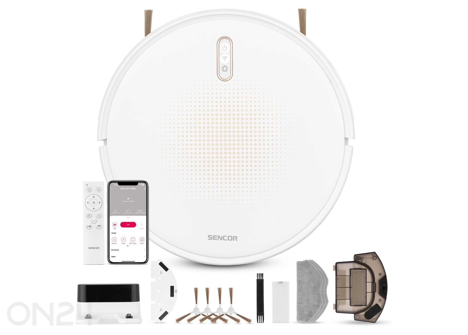 Robottolmuimeja Sencor SRV4150WH suurendatud