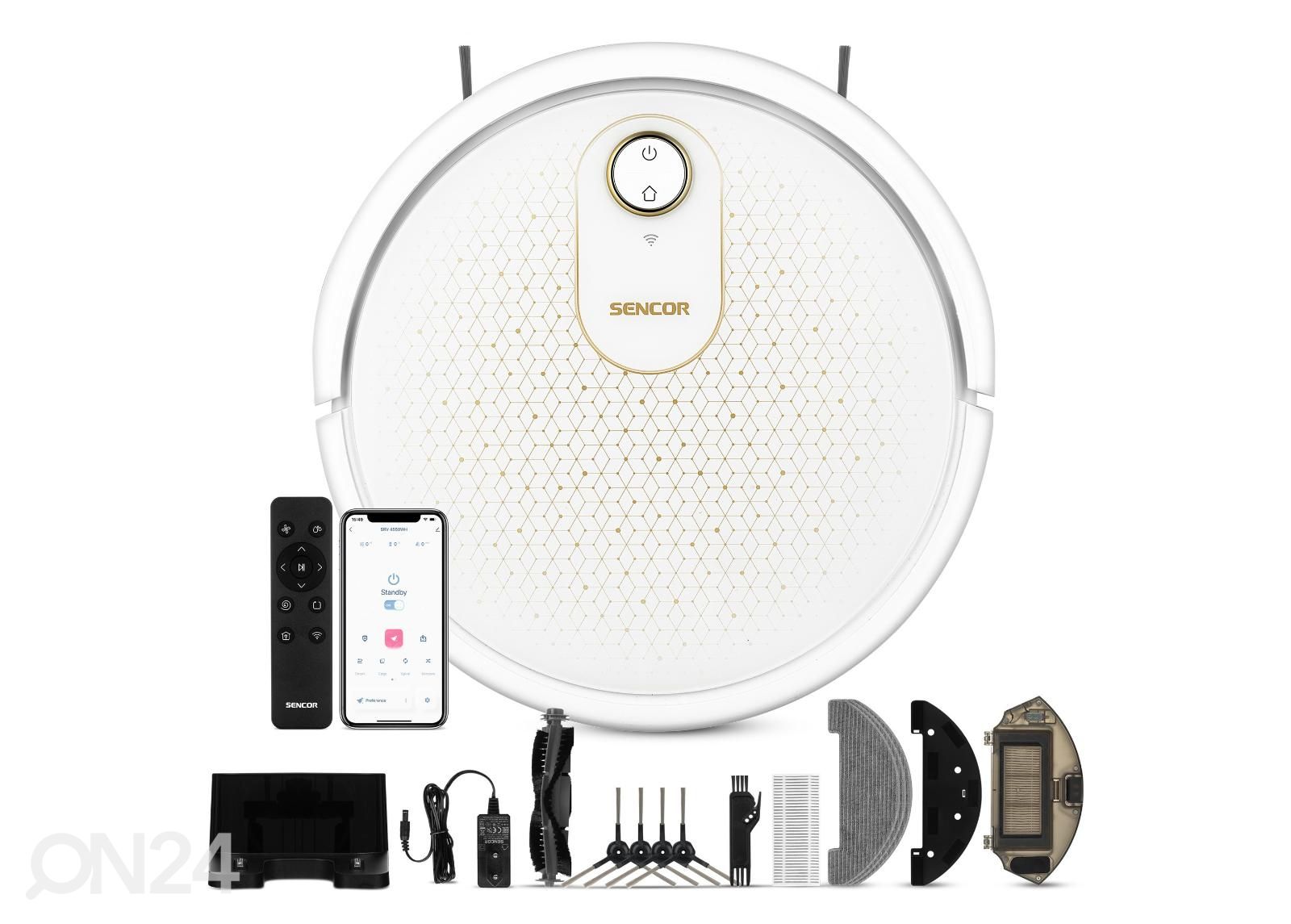 Robottolmuimeja Sencor SRV4550WH suurendatud