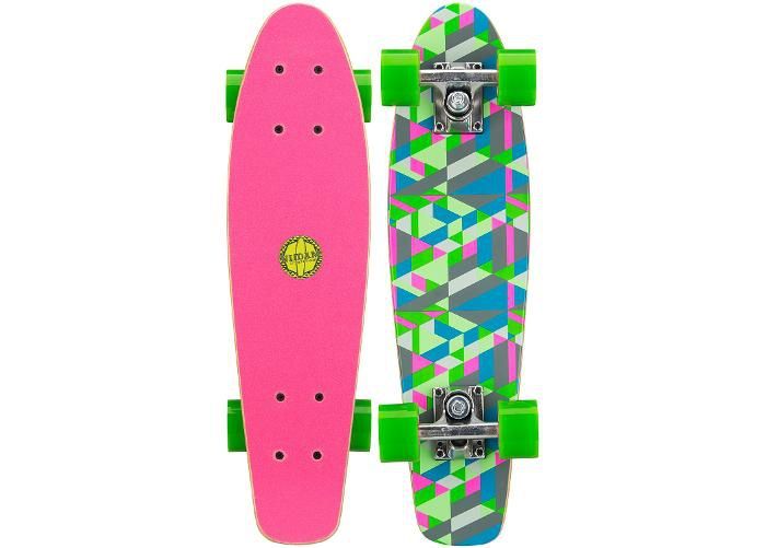 Rula Pennyboard puust 22.5" Flip Board Black Dragon suurendatud