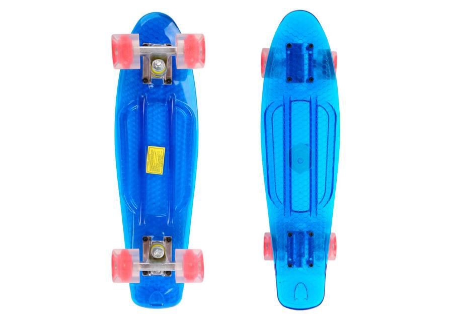 Rula Retro Transparent W/ Light Up Wheels Maronad suurendatud