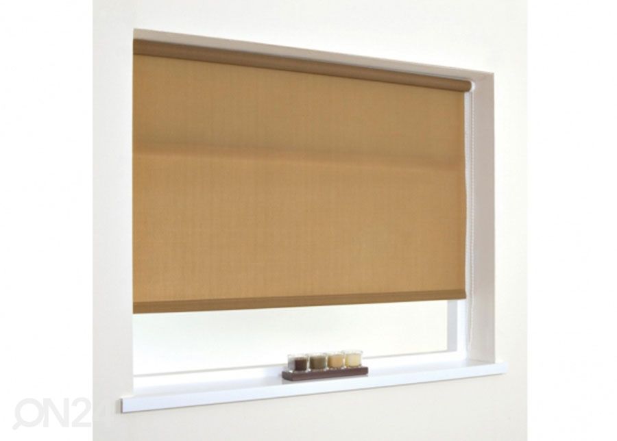 Ruloo poolpimendavast kangast 160x163 cm suurendatud