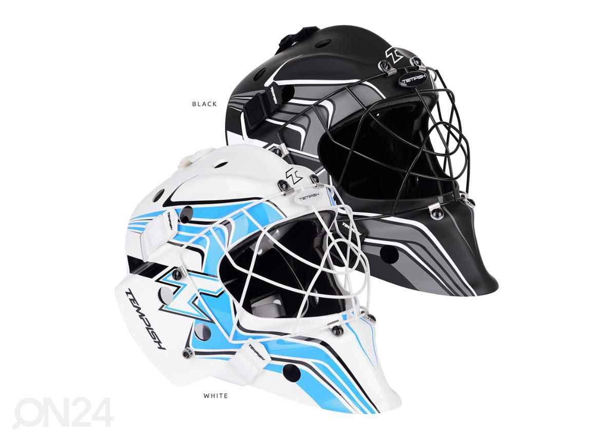 Saalihoki väravavahi kiiver/mask Hero Active Tempish suurendatud
