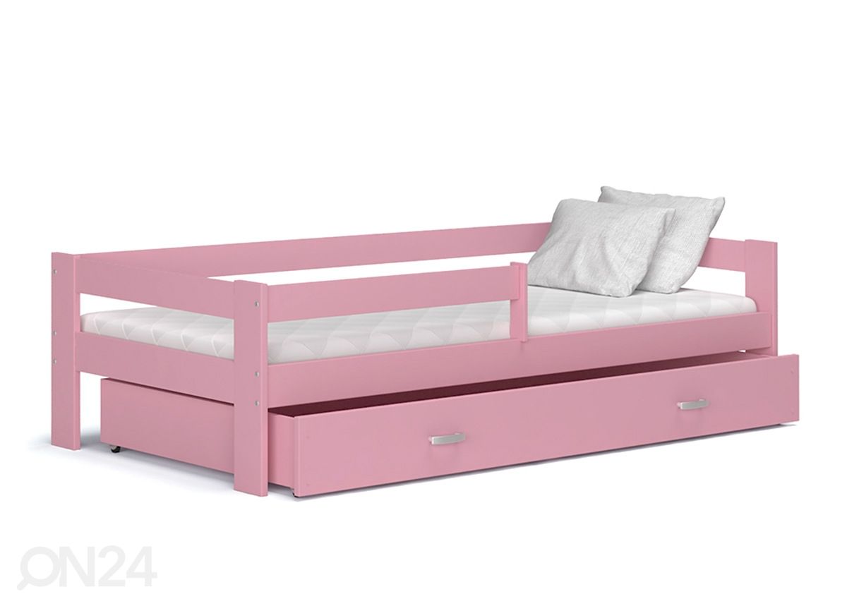 Sahtliga lastevoodi 80x160 cm suurendatud