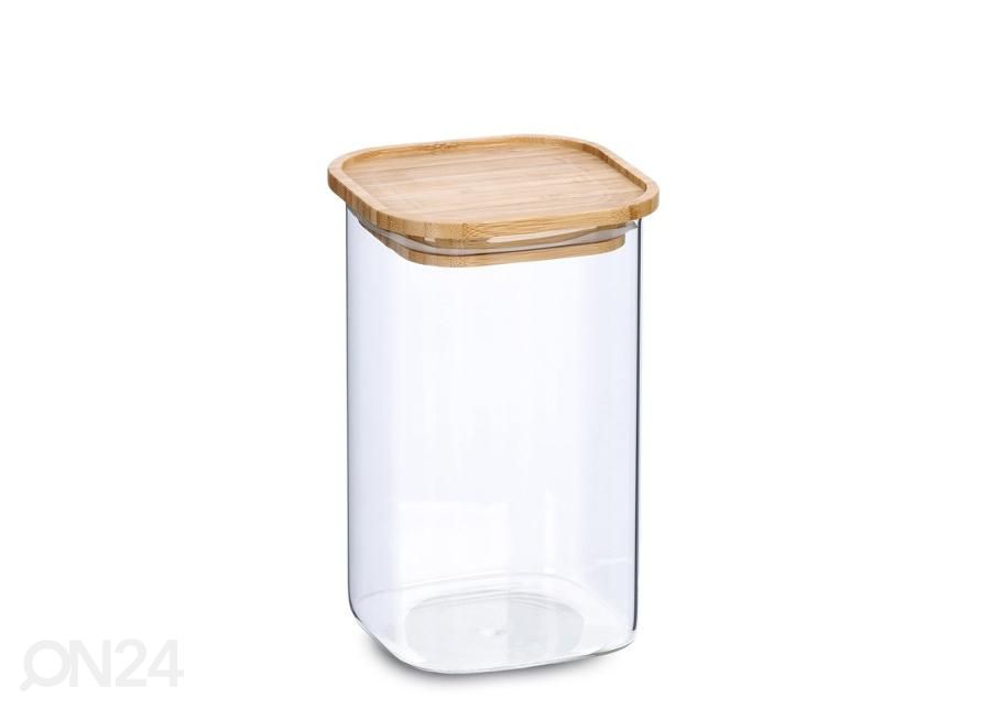 Säilituspurk bambus kaanega, 1300 ml suurendatud