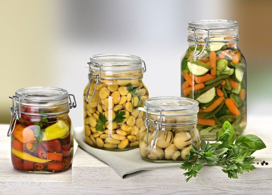 Säilituspurk Fido M 500 ml, 3 tk suurendatud