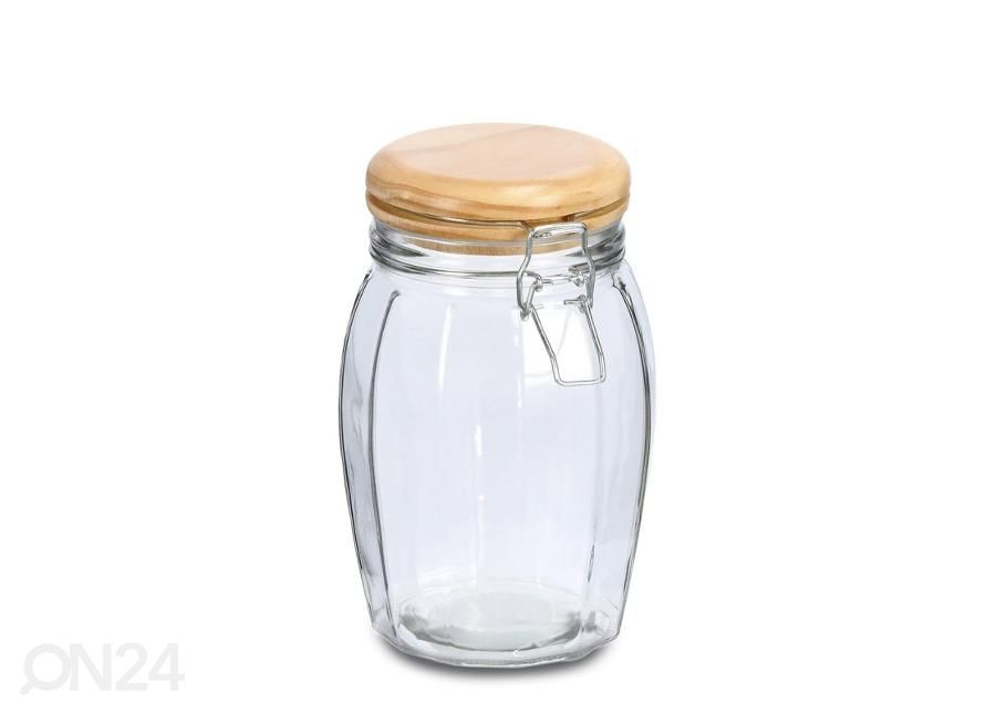 Säilituspurk klambriga 1200 ml suurendatud