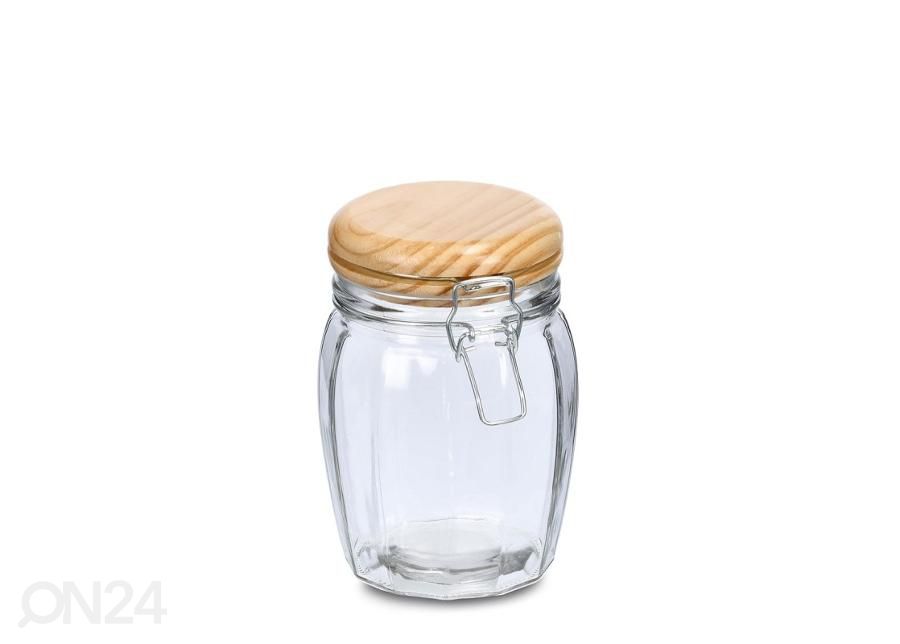Säilituspurk klambriga 840 ml suurendatud