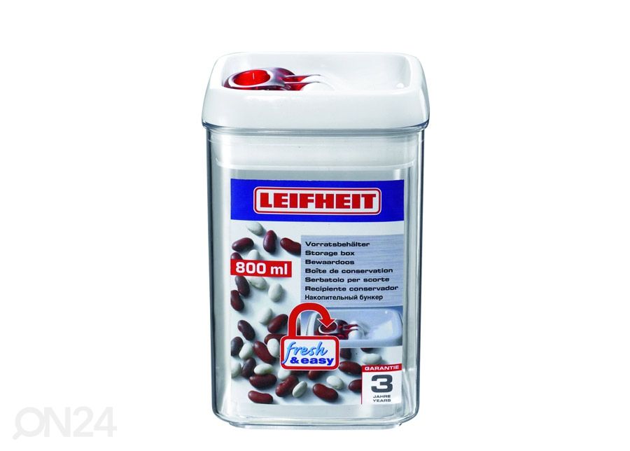 Säilituspurk Leifheit 800 ml suurendatud