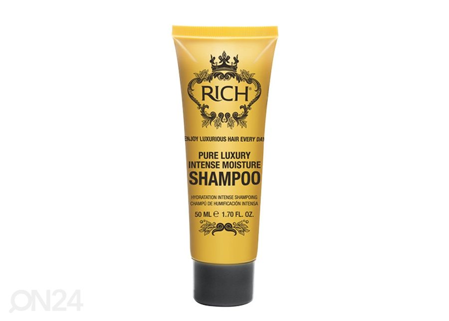 Šampoon Rich Pure Luxury intensiivselt niisutav ja taastav 50ml suurendatud